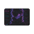 ERROR-001 Glitch Gaming Mousepad | XL Neon Morado y Azul Anime Mouse Pad | EraseLabs